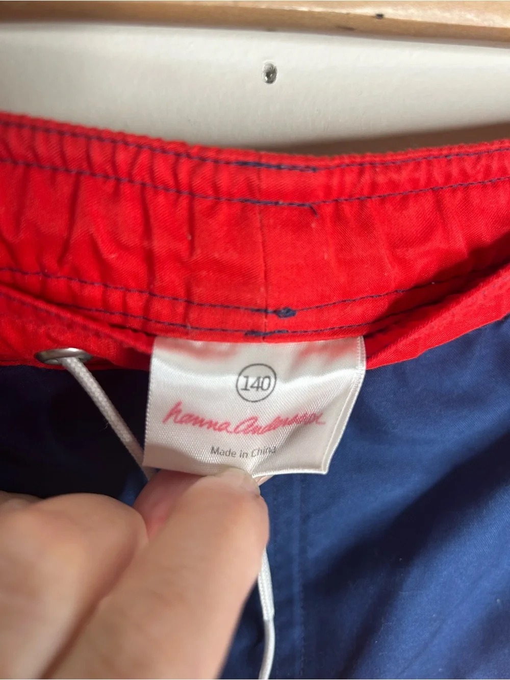 Hanna Andersson Boys Swim Shorts Stripes Size 140 (US 10)